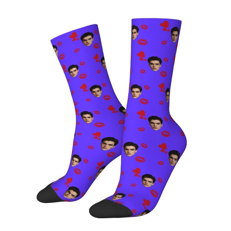 Benutzerdefinierte Gesicht Fot – Dress Sock Men Bewertung und Preis