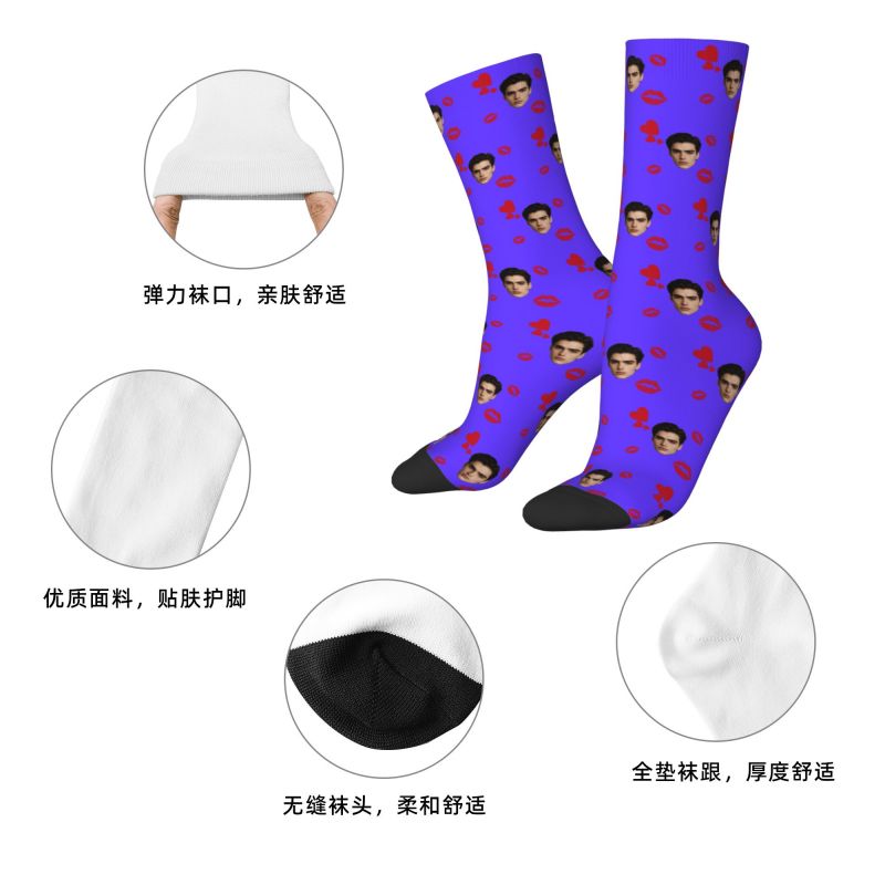 Benutzerdefinierte Gesicht Fot – Dress Sock Men Bewertung und Preis